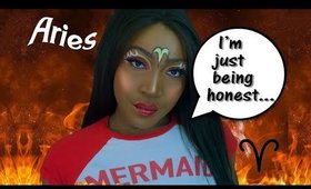 All About ARIES! Makeup, Friendships, and Love Compatibility?! | Zodiac Makeup Series