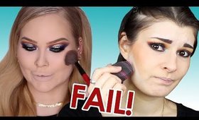 I tried following a Nikkie Tutorials makeup tutorial…and I failed