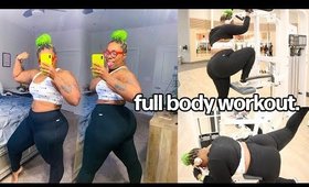 PLUS SIZE WORKOUT | Full Body Gym Workout | Beginner Friendly