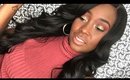 Chit Chat GRWM Quitting youtube, New makeup, Glitter eyes Nude lip