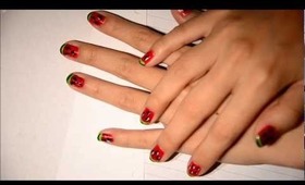 Watermelon Nails