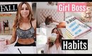 Fall Girl Boss Habits I Do Everyday// VLOGTOBER 2018