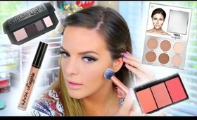 TRYING NEW MAKEUP PRODUCTS! 6 First Impressions & Demo | Casey Holmes