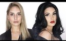OLD HOLLYWOOD TRANSFORMATION - Using Kat Von D Beauty products! - Hindash