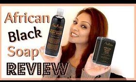 HOLY GRAIL for Body Acne!!! │ Shea Moisture African Black Soap and Body Wash Review