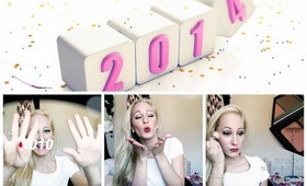 New Years! Glam Eyes with massive lashes!
