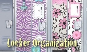 Locker Organization - School Tips