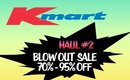 Kmart Haul #2 | 70-95% Blow Out Sale | PrettyThingsRock