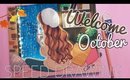 Welcome October ⋅ Speed Cozy Drawing 🍁#FALLSERIES-2017☕️