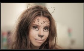 3 Halloween Cat Makeup Looks!