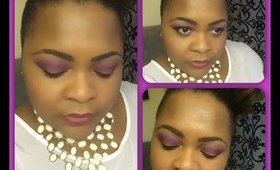 Purple Cut Crease Makeup Tutorial | Anastasia Artist Palette
