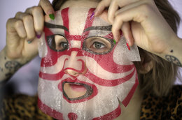 Weird Finds: Kabuki Spa Masks From Japan