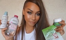 Get Unready With Me | First Impressions with Garnier Skincare | SONJDRADELUXE