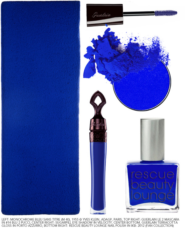 Having a Color Moment: International Klein Blue | Beautylish