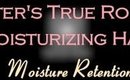Moisture Retention: Water's True Role in Moisturizing Hair