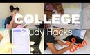 My Study Hacks! Getting a 4.0 in College!