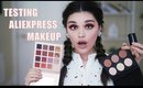 Testing Aliexpress Makeup ?! 2$ concealer. 4$ foundation. 8$ eyeshadow palette