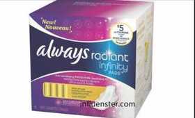 Always and Tampax Always Radiant Collection