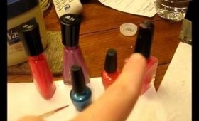 How To: Water Marbling Nail Polish!