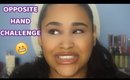 Full Face Of Makeup Using My Opposite Hand Challenge! | Lyiah xo