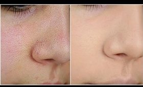 الطريقة الصحيحة لاخفاء المسام المفتوحة و شوائب البشرة نهائيا | How to Cover Up Large Pores