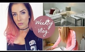 WEEKLY VLOG #102 | I DYED MY HAIR PINK! 🌸