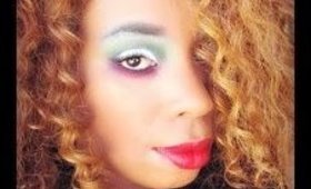 Makeup tutorial Inspired by Cinco De Mayo and  Lilprettymzgrace