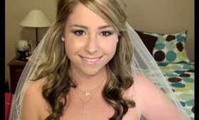 Tutorial - Sweet and Simple Bridal Makeup and Hair + a SURPRISE