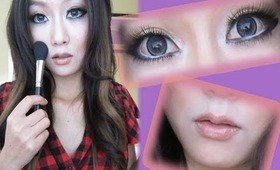 ❤Japanese Gyaru Inspired Makeup Tutorial (BeFlurt.com) ❤ 日本封面女孩彩妆教程