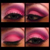 Valentine's Day makeup I did using bh cosmetics 1st edition pallette!