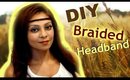 EASY Braided Boho Hairstyle Tutorial │ DIY Braided Hair Head Band │ Coachella Music Festival Hair