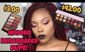 Modern Renaissance palette DUPE!│COMPARISON