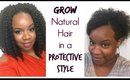 How to Grow Hair in a Protective Style | Shawnte Parks