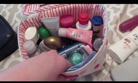What's In My Toiletries Bag for Weekend Trips