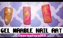 GEL MARBLE NAIL ART | Dearnatural62