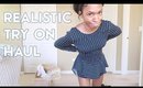 REALISTIC Try On Haul: What Trying On Stuff REALLY Looks Like ▸ VICKYLOGAN