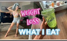 what I eat in a day for weight loss + meal ideas