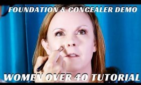 Foundation Tips for Mature Skin Beauty Tutorial Pt. 2- mathias4makeup