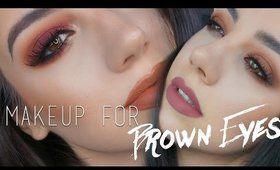 Makeup Tutorial For Brown Eyes | Tips & Color Theory | QuinnFace