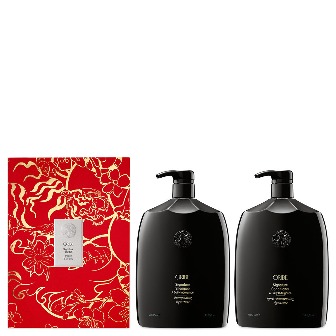 Oribe Lunar New Year Signature Liter Set alternative view 1 - product swatch.