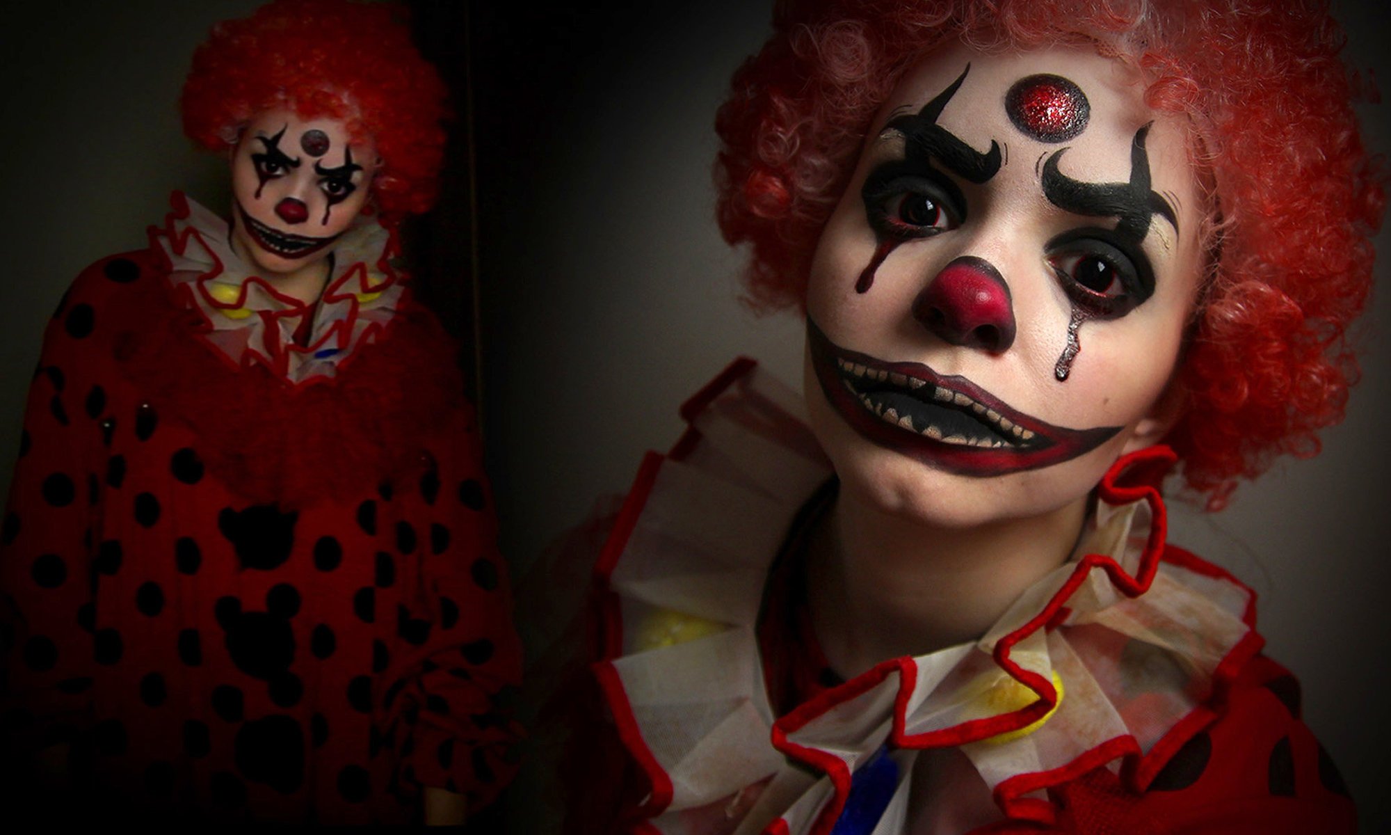 Horror clown girl Horror Clown