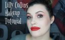 Lilly Collins Golden Globes 2017 Makeup Tutorial