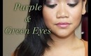 Autumn Inspired: Purple and Green Eyes Featuring Jordana Products