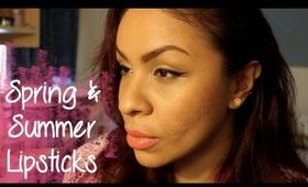 My Top 5 Spring & Summer Lipsticks | TheRaviOsahn