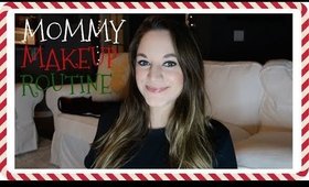 MOMMY MAKEUP ROUTINE  | 5 MINUTE MAKEUP ROUTINE