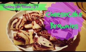 Cooking with Tommie Ep. 1| Easy Cheesecake Brownies