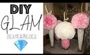 DIY GLAM BABY SHOWER CENTERPIECES (USING COFFEE FILTERS!)