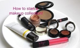 HOW TO START A MAKEUP COLLECTION!! | TIPS and TRICKS