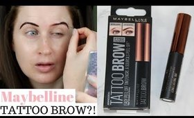 MAYBELLINE TATTOO BROW TINT REVIEW | FIRST IMPRESSIONS WEEK #2