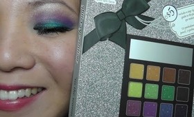 ELF Glitter Eye Holiday Tutorial